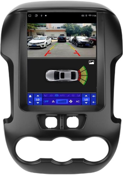Ford Ranger 2k Görüntü Kaliteli Tesla 9.7 Inch Multimedya Sistemi 4+64 Clarion (2012-2017) fırsatları