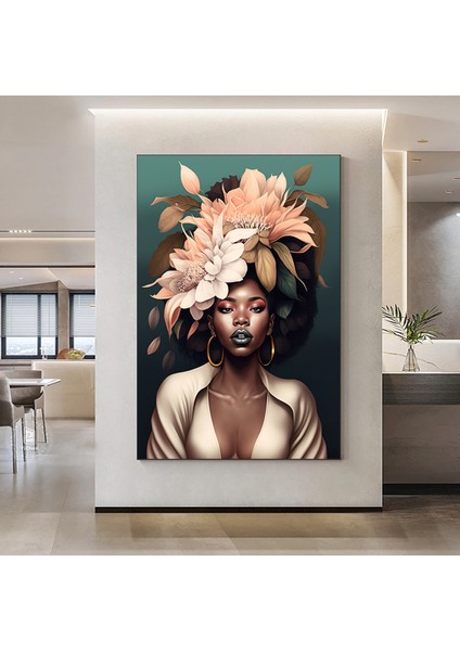 Modern Afrikalı Kadın Tablosu, Oturma Odası Için Duvar Posteri, Etnik Kadınlar Sanatı fırsatları