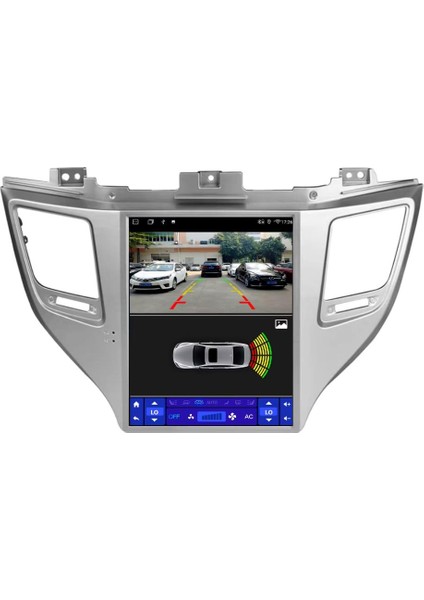 Hyundai Tucson 2k Görüntü Kaliteli Tesla 9.7 Inch Multimedya Sistemi 4+64 Myway (2015-2017) modelleri