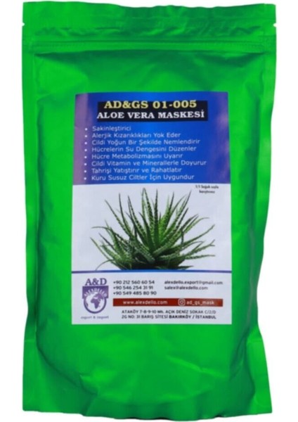 Gözenek Temizleyici , Sıkılaştırıcıve Güzellik Maskesi - Aloevera Maskesi - 350 gr fiyatları