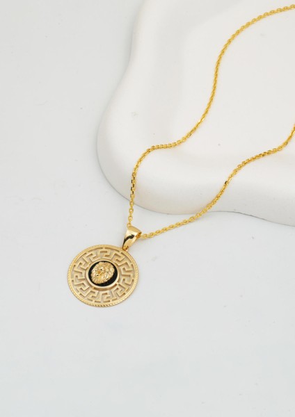 Versage 14 Ayar Altın Madalyon Kolye modelleri
