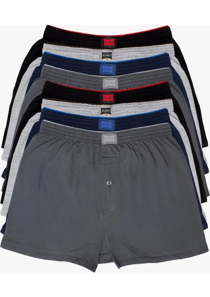 Erkek Penye Boxer %100 Pamuk