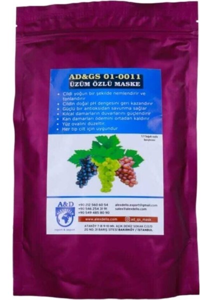 Gözenek Temizleyici, Sıkılışatırıcı ve Güzellik Maskesi - Üzüm Özlü Maske - 350 gr fiyatları