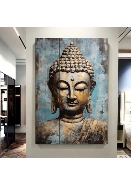 Buddha Kanvas Tablosu, Yoga & Meditasyon Sanatı, Lotuslu Asya Tarzı Ev Hediyesi indirimleri