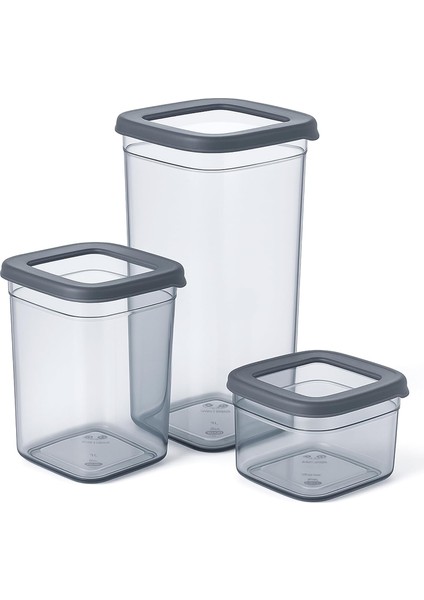 Life Tower Premium 12 Li Saklama Kabı Seti - 3 Farklı Boy, Dikey Tasarım, Kilitli Kapak, Bpa Içermez