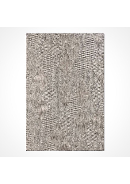 Thistle Gri Geometrik Etnik Modern Desenli Poliproplen Hav Vermeyen Leke Tutmayan Kolay Temizlenen Yumuşak Makine Salon Yolluk Mutfak Halı