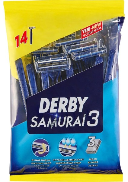 Samuraı 3 Bıçak 10LU 4hediye