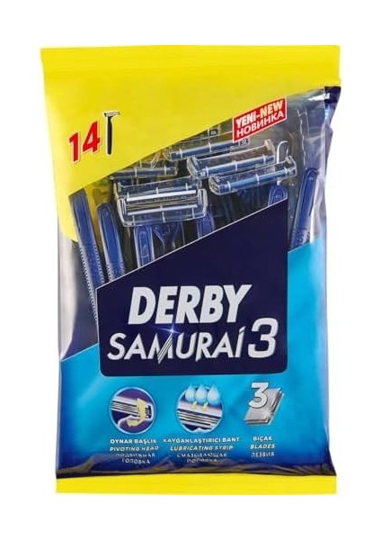 Samuraı 3 Bıçak 10LU 4hediye fiyatları