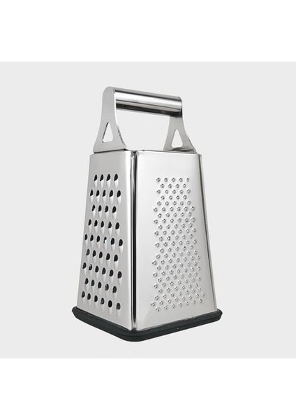 Paslanmaz Çelik 4 Taraflı Rende - 24 cm | Çok Amaçlı Mutfak Rendeleme Aracı | Peynir, Sebze, Meyve ve Patates Için | Kaymaz Tabanlı & Ergonomik Saplı fiyatları