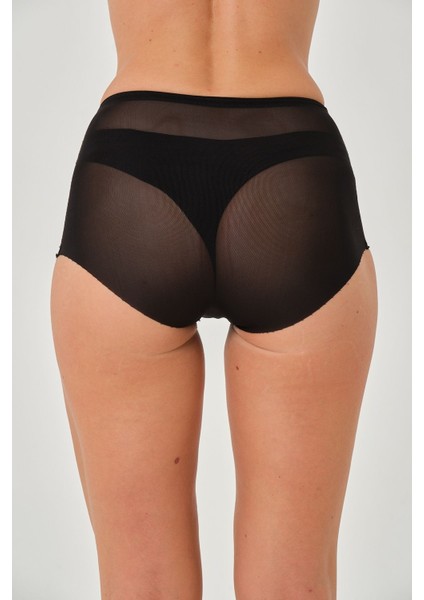 Foce Model Toparlayan Korse Etkili Hava Alan Transparan Bato Slip Külot fırsatları