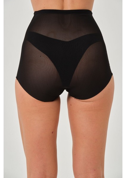 Formia Model Yüksek Bel Toparlayıcı Transparan Detaylı Slip Külot Korse fırsatları