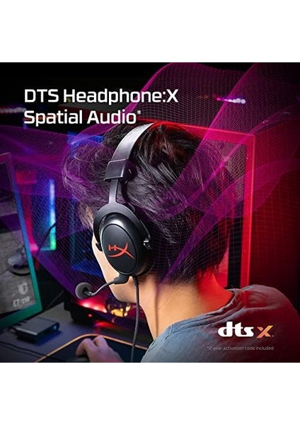 Cloud Core Dts Gaming Kulaklık, 4P4F2AA, Siyah modelleri