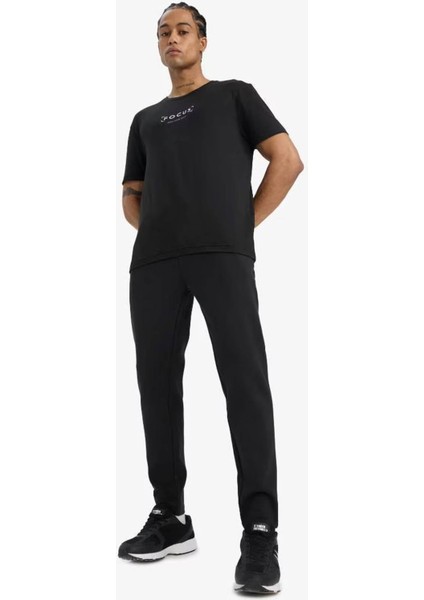 Slim Fit Standart Paça Jogger Siyah Erkek Eşofman Altı S3309AZ/BK81 fiyatları