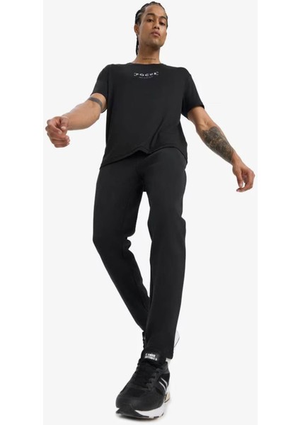 Slim Fit Standart Paça Jogger Siyah Erkek Eşofman Altı S3309AZ/BK81 modelleri