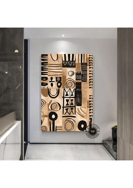 Afro-Amerikan Kültürü Duvar Sanatı, Afrika Kültürü Duvar Dekoru, Kabile Sanatı, Soyut Kanvas, Hediye fiyatları