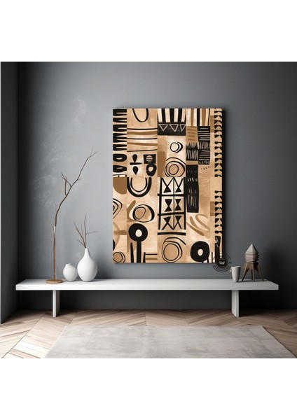 Afro-Amerikan Kültürü Duvar Sanatı, Afrika Kültürü Duvar Dekoru, Kabile Sanatı, Soyut Kanvas, Hediye indirimleri