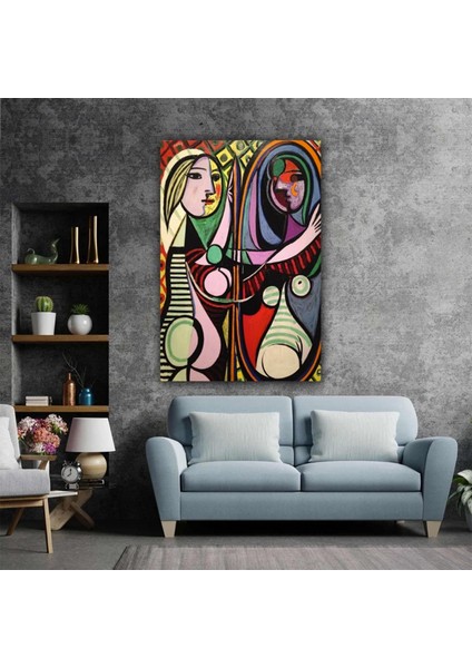 Le Rêve – Pablo Picasso, Koltukta Uyuyan Kadın, 1932 – Çok Renkli Picasso Baskı, Asılmaya Hazır fiyatları