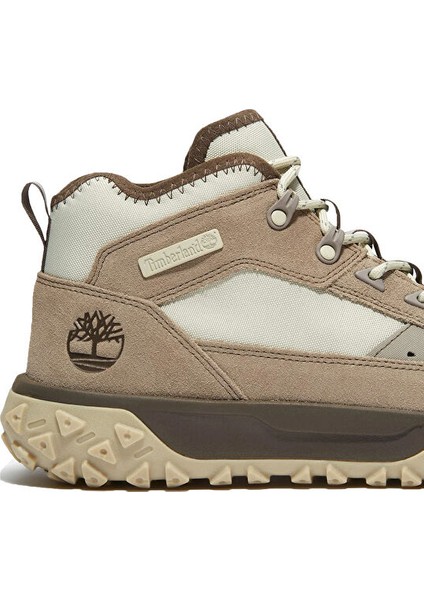 Tımberland Greenstride Motion 6 Mid Lace Up Sneaker Erkek Günlük Bot TB0A6CW1Y551 Gri