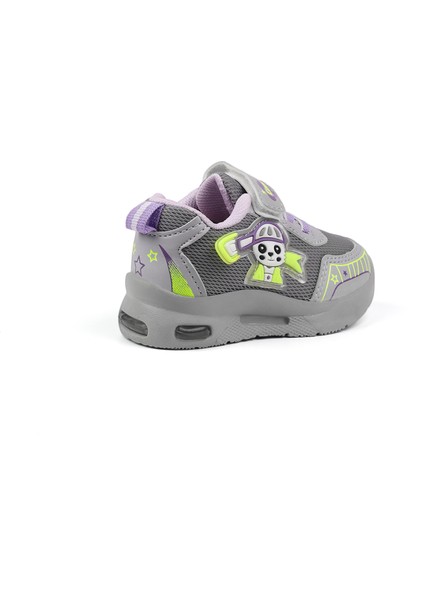 Unisex Bebe Buz Lila Figürlü Işıklı Cırtlı Sneaker Günlük Spor Ayakkabı indirimleri