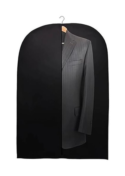 Fermuarlı Elbise Kılıfı, Takım Elbise ve Ceket Koruyucu Saklama Çantası, Siyah (2) fiyatları