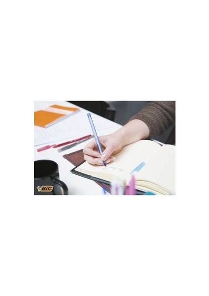 7'li Tükenmez Kalem Seti - Gri, Mavi ve Kırmızı Renkler, Standart Ölçü, Düz Desen fiyatları