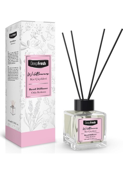 Fresh Çubuklu Oda Kokusu 100 ml (Kır Çiçekleri)