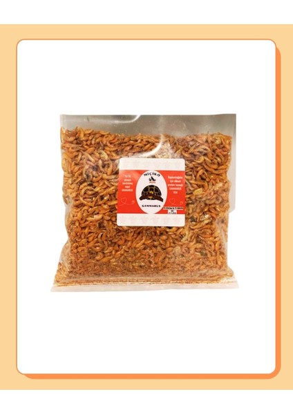 Kurutulmuş Saf Gammarus Karides 50GR