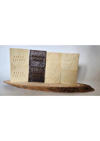 Bfs Doğal Üretim Sabunu Karışık (Çam Ardıç Kükürt-Bebek-Eşek Sütlü-Keçi Sütlü) 8'li Set