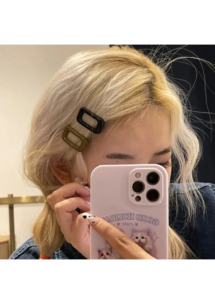 Adet/takım Geometri Şeker Renk Saç Tokası Kadınlar Için Kız Kore Küçük Yan Bb Firkete Sevimli Tatlı Şapkalar Saç Aksesuarları (Yurt Dışından) fiyatları