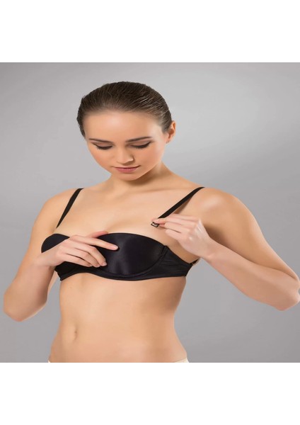 03 Siyah Düz Sütyen Askısı fiyatları