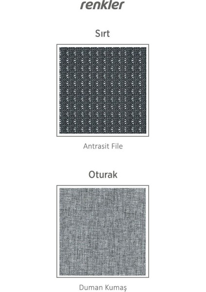 Flexo Ofis Çalışma Oyuncu Sandalyesi Makam Gri indirimleri