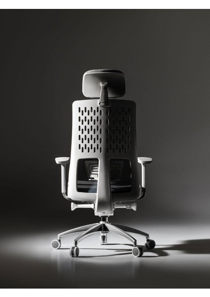 Flexo Ofis Çalışma Oyuncu Sandalyesi Makam Gri