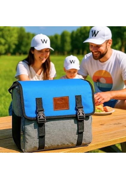 Yalıtımlı Termos Piknik Kamp Çantası Büyük Boy 16 Lt Su Geçirmez Iki Renkli Gri fiyatları