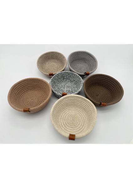 Ebişey Dekoratif Jüt Iplikten Elyapımı Yıkanabilir Çerezlik fiyatları