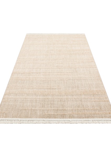 Bej Modern Etnik Desenli Hav Vermeyen Leke Tutmayan Kolay Temizlenen Yumuşak Makine Salon Yolluk Mutfak Halı indirimleri