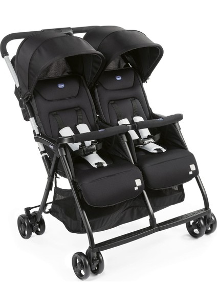Chicco Ohlala Twin Ikiz Bebek Arabası Black Nigth