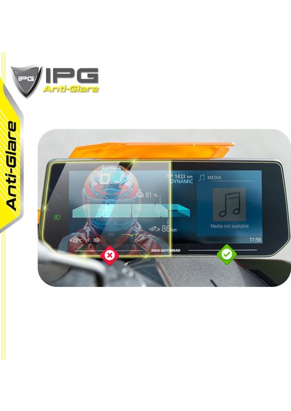 Bmw 2024 C5 04 10.25 Inch Gösterge Paneli Için Anti-Glare Parlama Önleyici Mat Ekran Koruyucu fırsatları