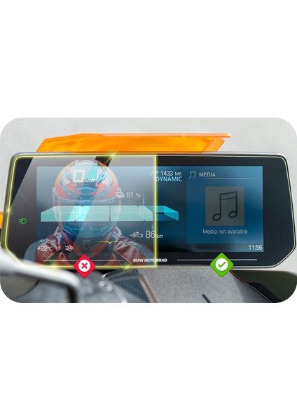 Bmw 2024 C5 04 10.25 Inch Gösterge Paneli Için Anti-Glare Parlama Önleyici Mat Ekran Koruyucu indirimleri