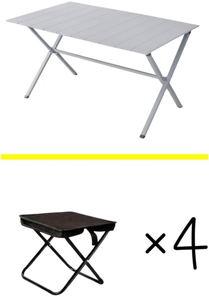 4 Kişilik Ekonomik Kamp Seti