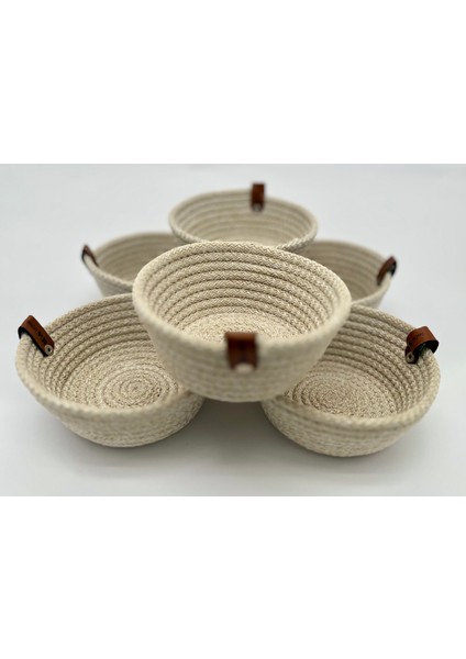 Ebişey Dekoratif Jüt Iplikten Elyapımı Yıkanabilir Çerezlik fiyatları