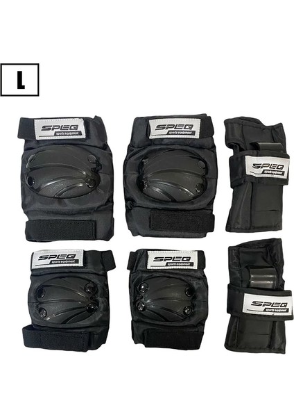 Speq SP-004 Dizlik Dirseklik Seti Siyah L fiyatları