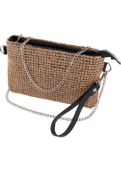 Hasır Örgü Portföy Çanta. Clutch Çanta. Gece Çantası. Davet Çantası. El ve Omuz Çantası. fiyatları