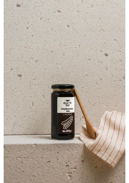 Applepiefoods Keçiboynuzu Özü 315 gr , Soğuk Sıkım , Koruyucusuz , Glutensiz , Vegan Ürün