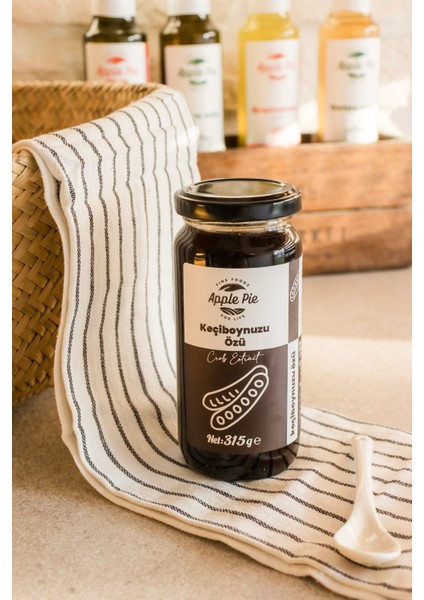 Applepiefoods Keçiboynuzu Özü 315 gr , Soğuk Sıkım , Koruyucusuz , Glutensiz , Vegan Ürün modelleri