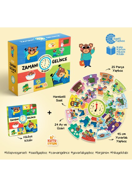 Zamanı Gelince - Bir Günüm (Kitap ve Oyun Seti) fiyatları