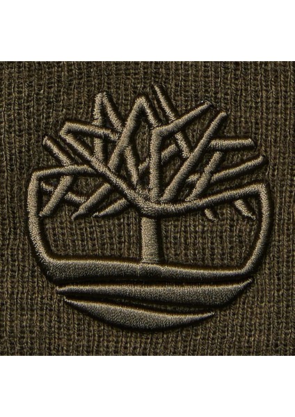 3D Embroidery Beanie Erkek Yeşil Şapka TB0A65HPA581 modelleri