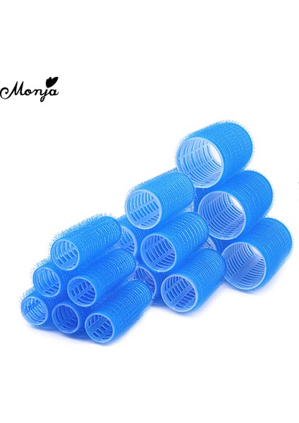 Monja 18/24 Adet S/m/l Saç Şekillendirici Seti Bigudiler Kendinden Kavrama Kendinden Yapışkanlı Hava Kıvırma Silindirleri Dıy Saç Kıvırma Araçları (Yurt Dışından) indirimleri