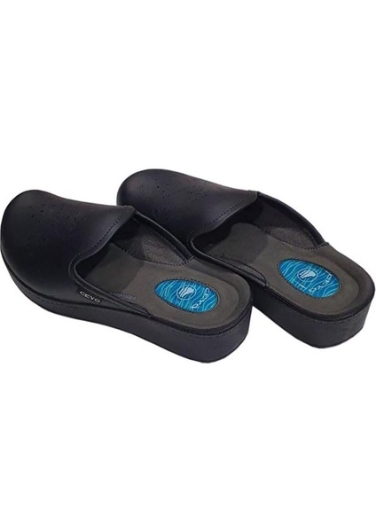 9932-8 Kadın Terlik - Siyah fırsatları