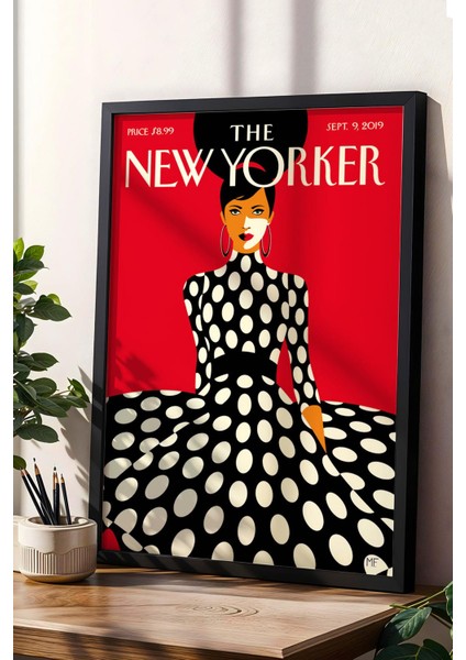The New Yorker Çerçeveli Tablo September 9 2019 - Puantiye Tablosu