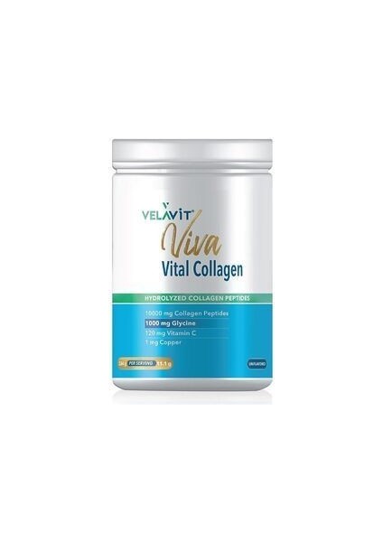 Viva Kolajen Tozu - 334 gr, Hidrolize Kolajen, Glisin, C Vitamini ve Bakır İçeren Takviye Edici Gıda, Türkiye Menşeli fırsatları